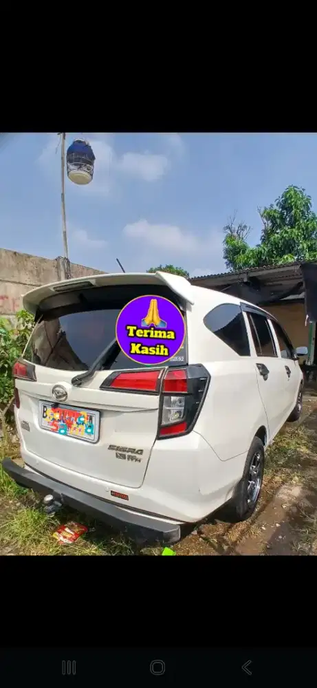 Sigra tipe x 2020 jamin mulus