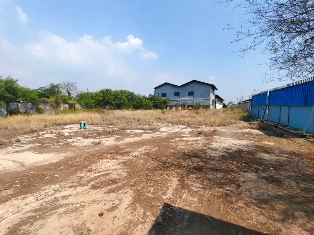 TANAH BERIKUT BANGUNAN GUDANG JLN RAYA MAUK GINTUNG SEPATAN TANGERANG