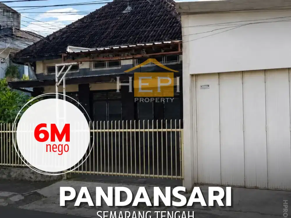 Dijual Rumah di Pusat Kota Pandansari Semarang