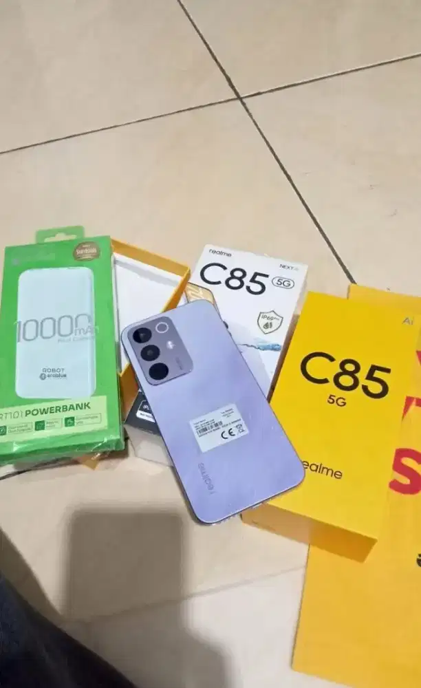 Realme c85 5G 8/256 fullset ori
