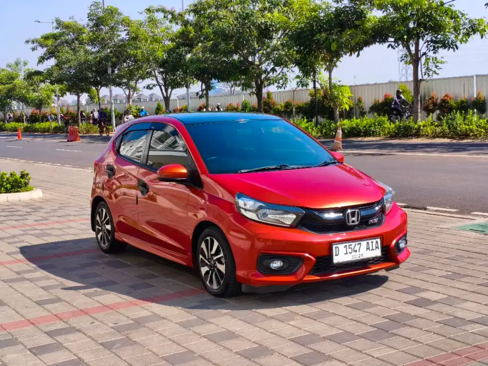Honda Brio RS Matic 2019 Warna Orange - Dp 7jt
