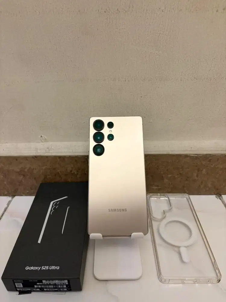 Samsung S25 ultra 12/256gb SEIN titanium grey mulus pemakaian
