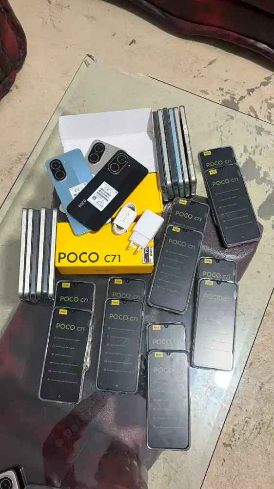 HP poco c71 no minus masih baru kalj