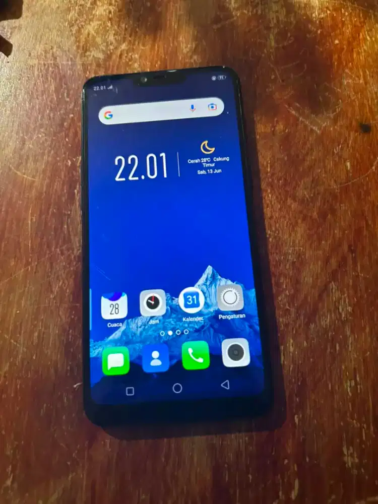 Dijual HP Oppo A3s ram 3/32 normal.