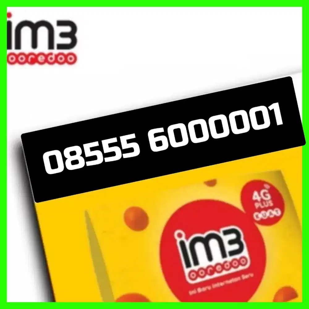 Nomor cantik Indosat Im3 super
