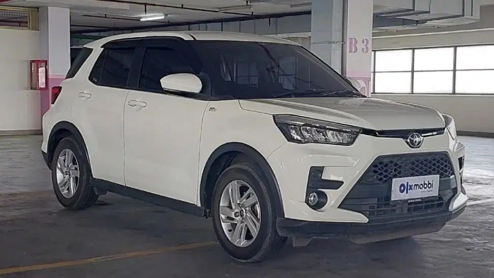 TDP 9, JT Toyota Raize 1.2 G Bensin-MT Putih 2022