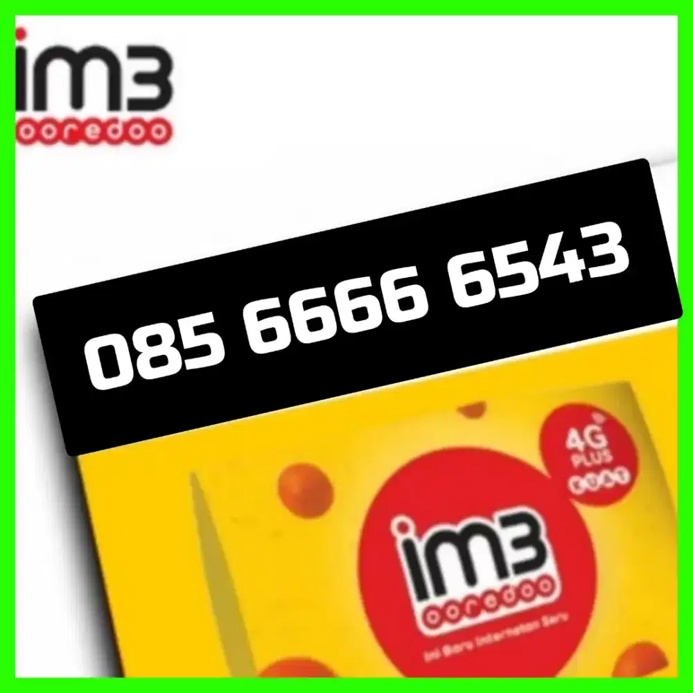 Nomor cantik Indosat Im3 super istimewa