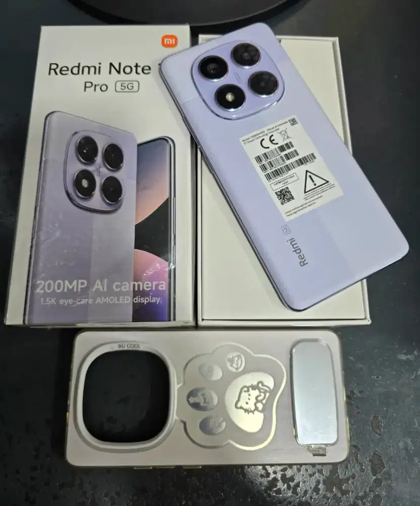 Redmi Note14 Pro 5G 12/512 MULUS FULLSET ORIGINAL, garansi sampai Nov