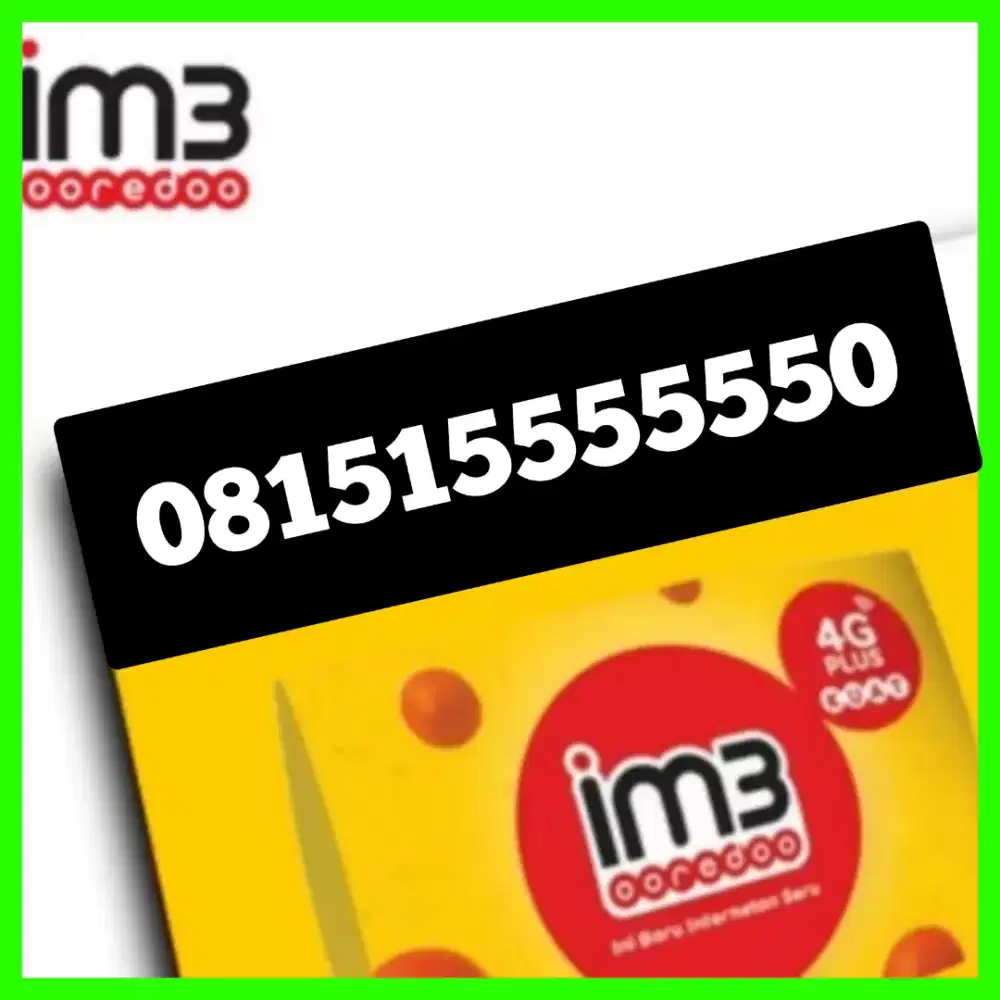 Nomor cantik Indosat Im3 super