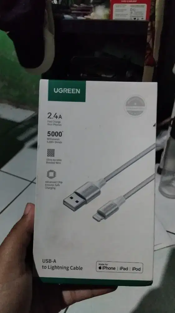 JUAL CHARGER ORI UGREEN FOR IPHONE, IPAD, AND MORE