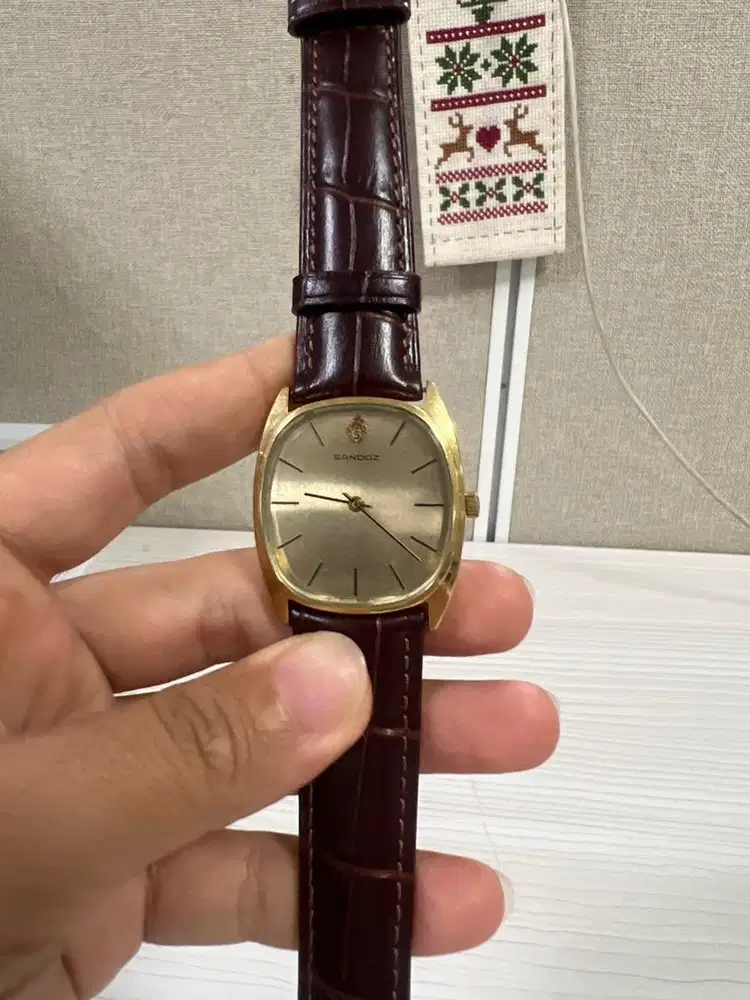 Jam Tangan Wanita Sandoz Gold