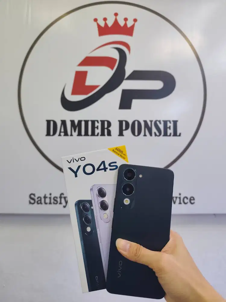 VIVO Y04S (4/128) SECOND FULLSET GARANSI RESMI NASIONAL S/D JAN 2027