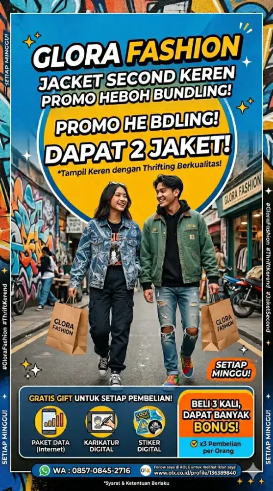 Jaket fashion obral