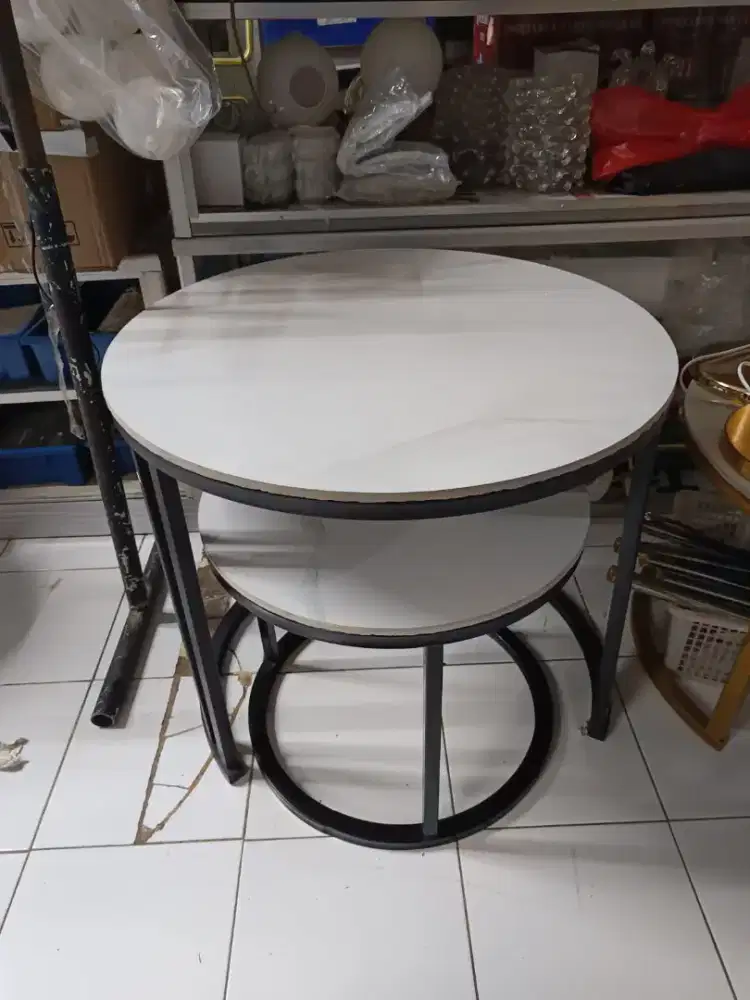 Jual meja tamu minimalis, baru, Lok Pamulang barat, Tangsel
