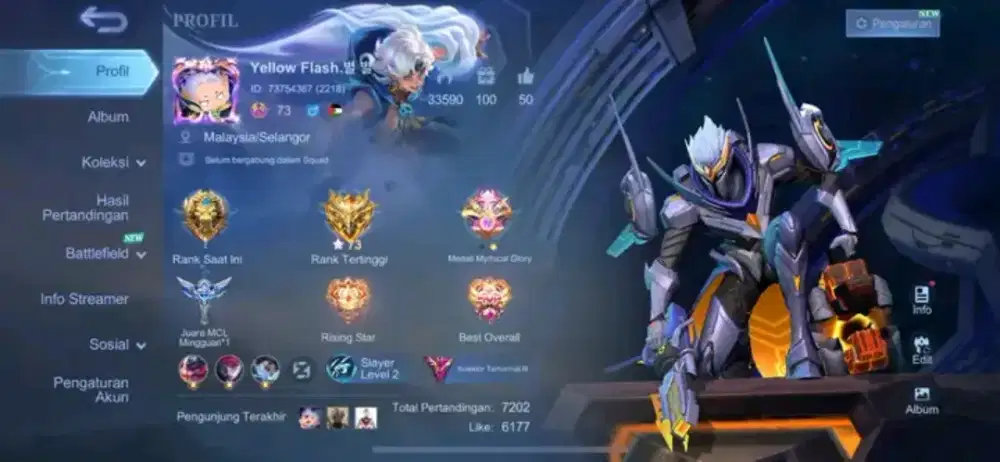 JUAL BELI AKUN MOBILE LEGENDS