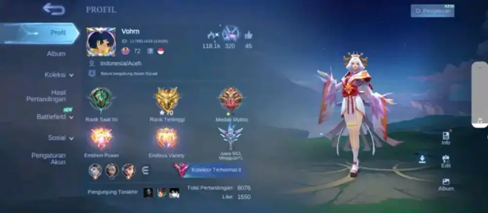 JUAL BELI AKUN MOBILE LEGENDS