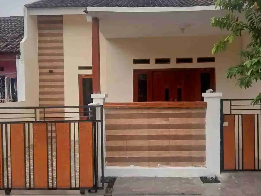 oper kredit Ambar graha permai Cileungsi 3kmr TDR,2 kmr mandi bangunan baru bank syariah cicilan 2,5 oper 72juta