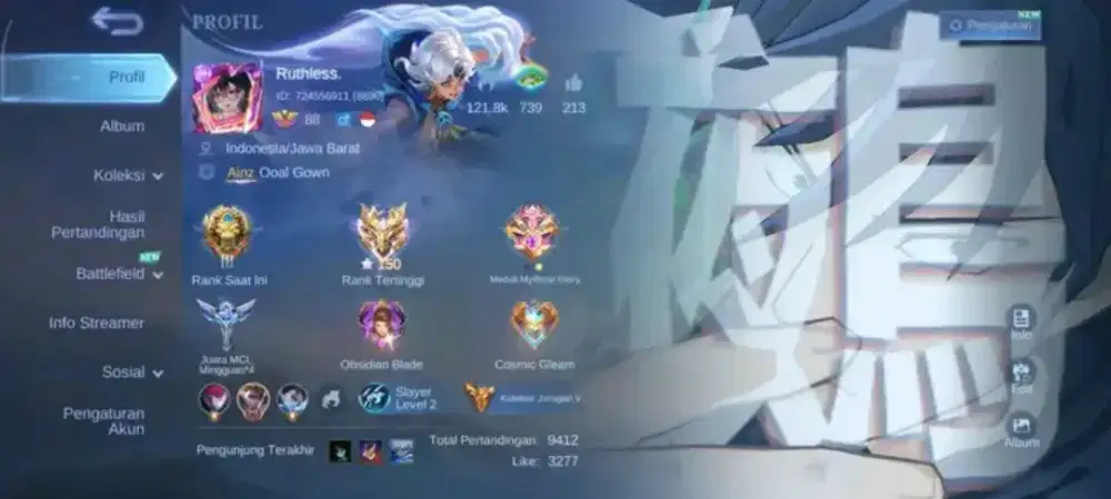 JUAL BELI AKUN MOBILE LEGENDS