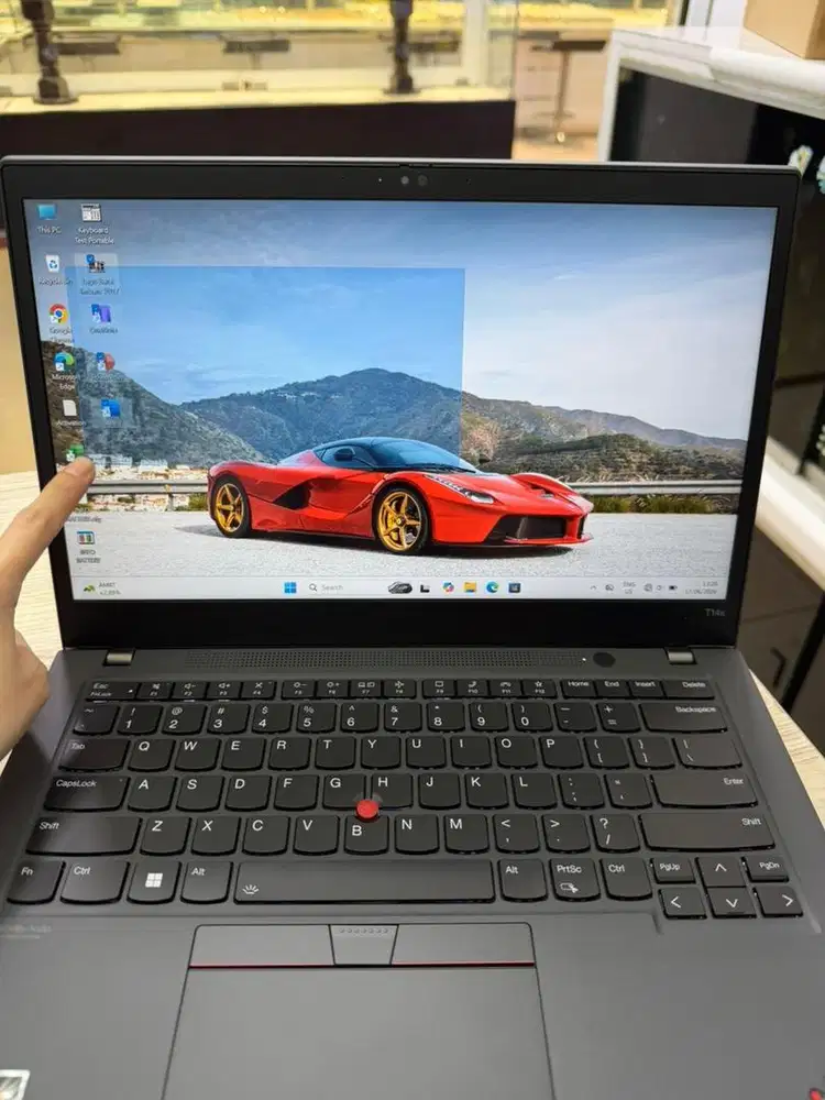 LAPTOP LENOVO T14s AMD RYZEN 5 PRO 5650U TOUCHSCREEN  RAM 16GB SSD 256