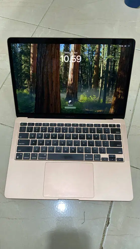 MacBook Air M1 2020 iBox Apple M1 RAM 8GB SSD 256GB Fullset RoseGold