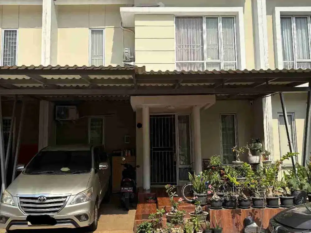 disewakan cepat or dijual rumah 2lantai furnish di boston village gading serpong