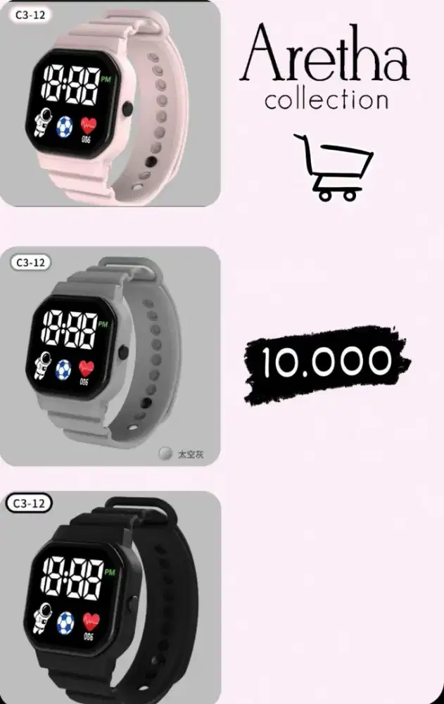 JAM TANGAN SERBA 10 RIBU