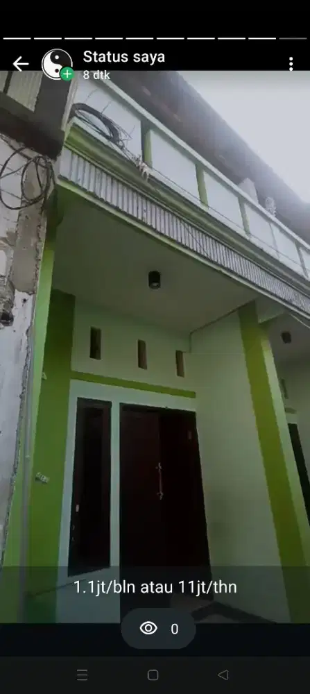 Rumah di kontrakan bisa bulanan