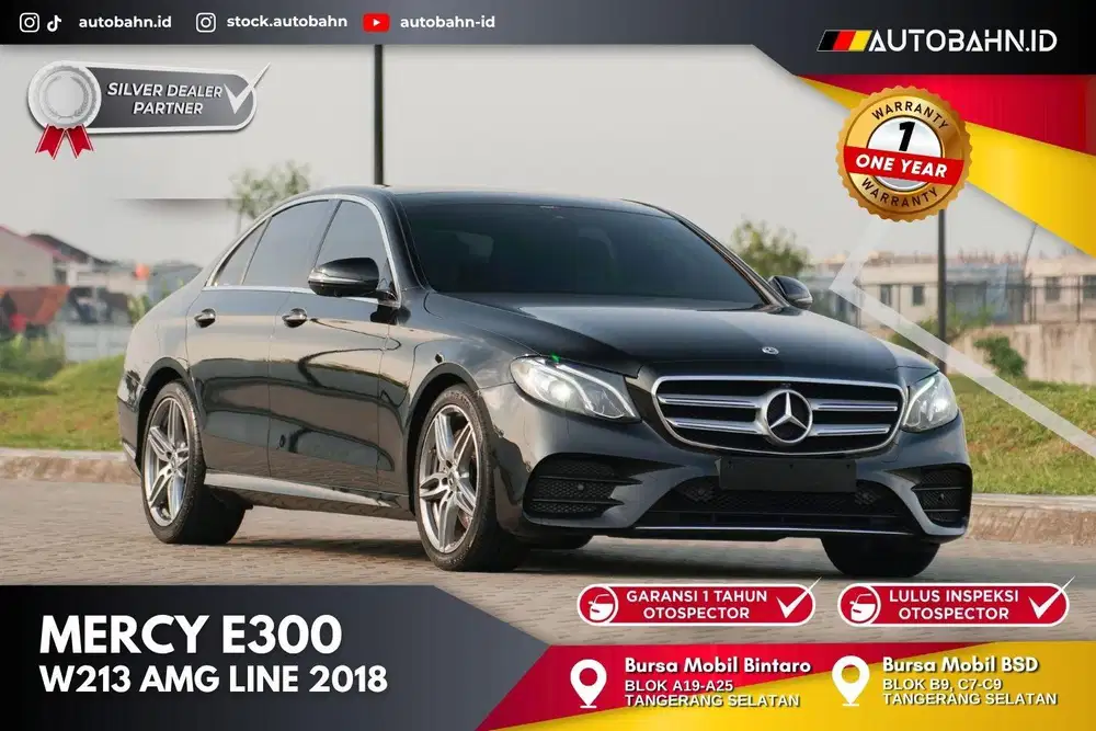 (DP 62jt) Mercedes Benz E300 AMG Line 2018 (W213)