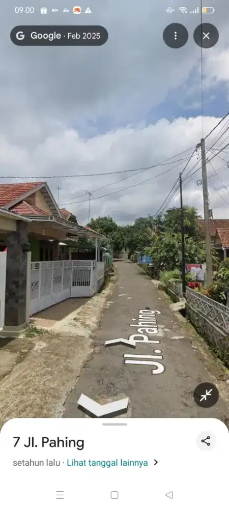 JUAL rumah SHM strategis pinggir jalan