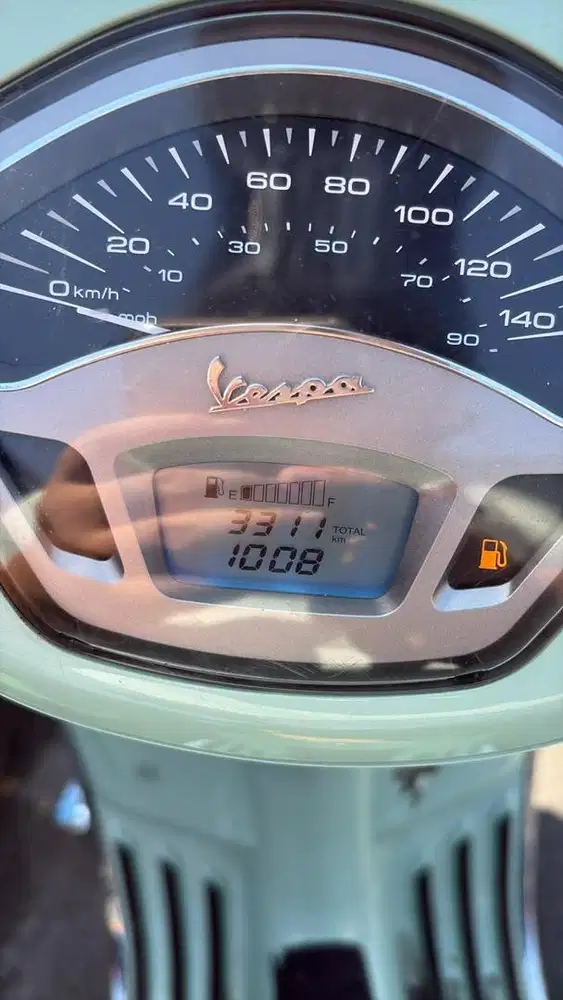 Vespa low km, pemakian jarak dekat