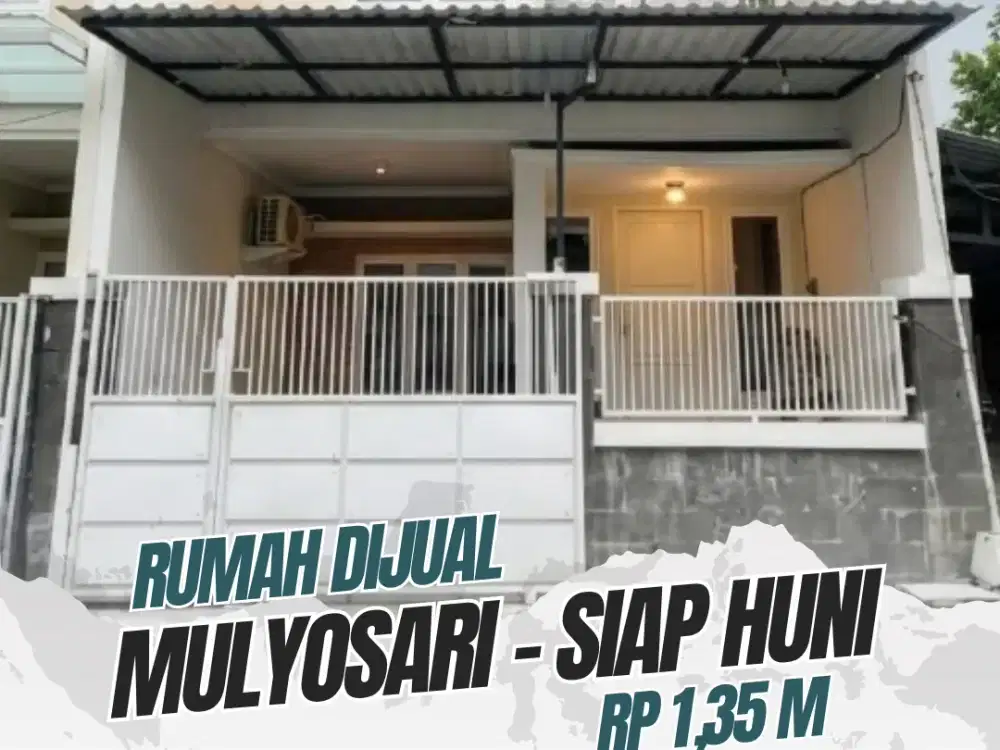 RUMAH DAERAH Mulyosari PLN 2200W Hadap Utara