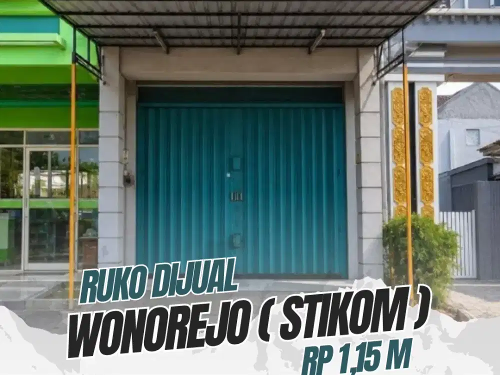 RUKO DAERAH WONOREJO (STIKOM) AREA KOMERSIL STRATEGIS