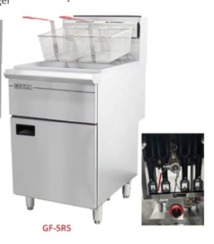 New Reject GETRA Gas Deep Fryer GF-5RS