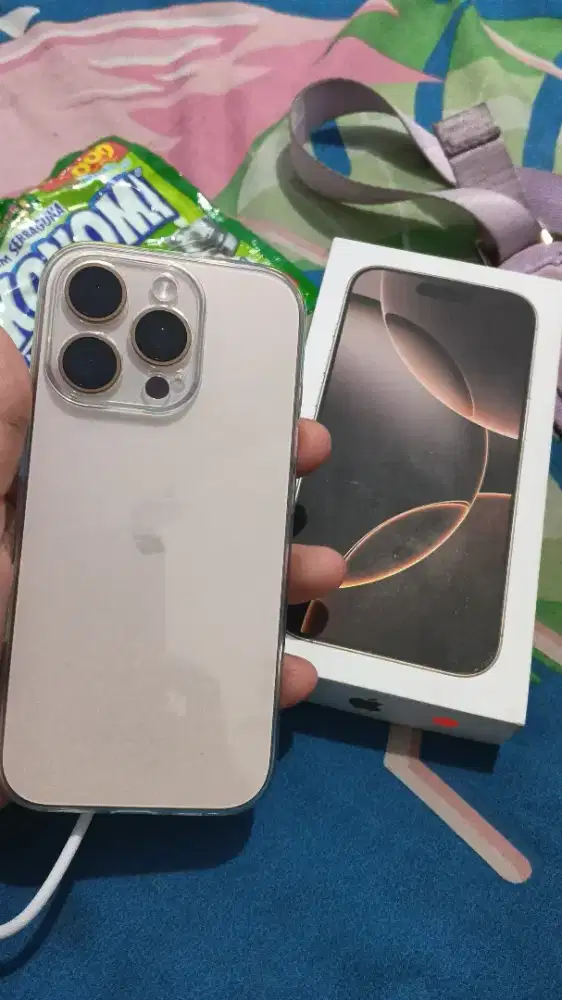 iPhone 16 pro 128 iBox garansi