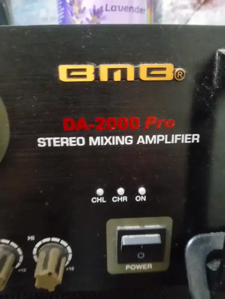 BMB DA-2000 Pro Stereo Mixing Amplifier + dua speaker BMB CS-450V