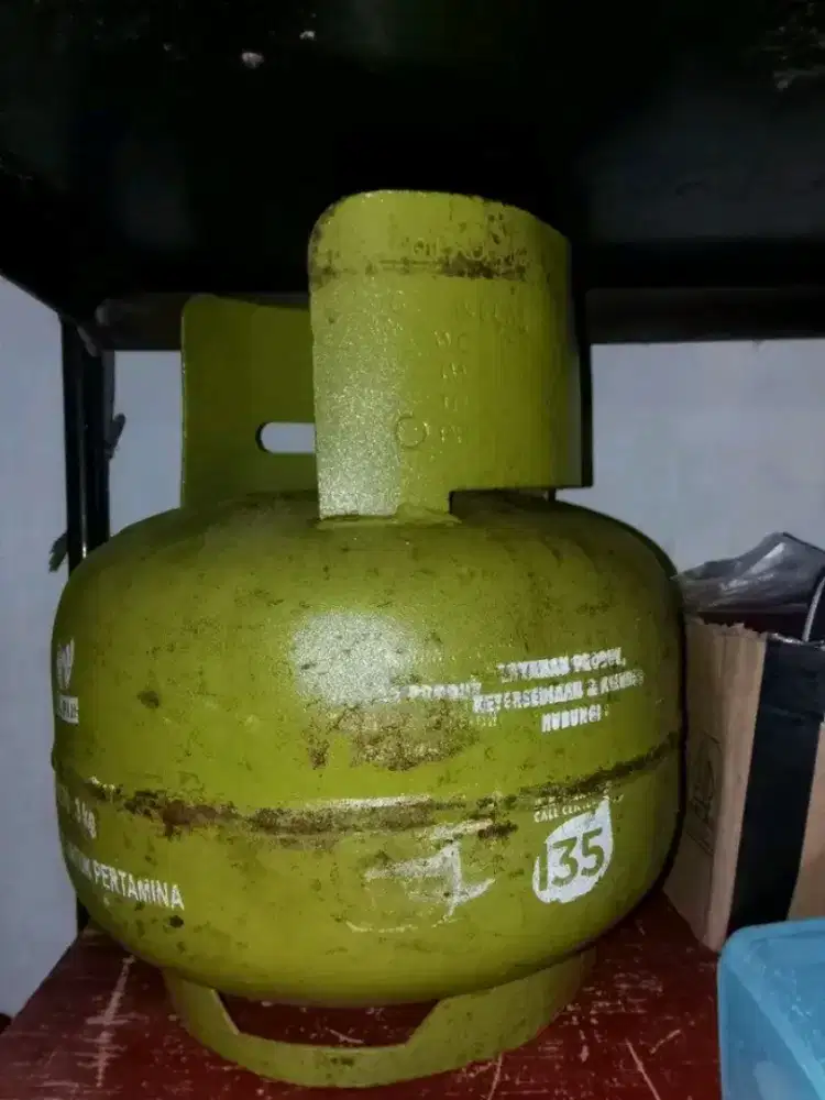 Gas 3kg ada isi setgh