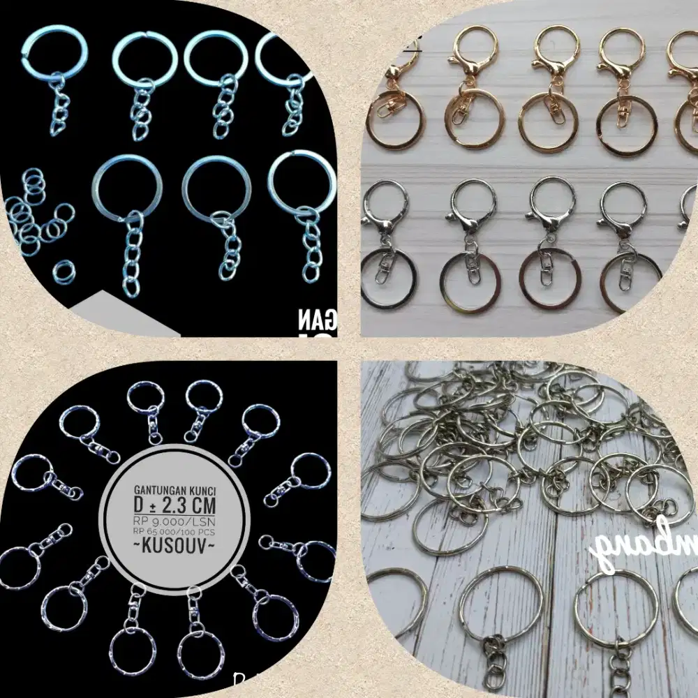 Gantungan Kunci/Ring Gantungan Kunci/Gantungan Tas