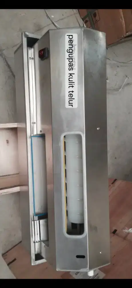 Mesin conveyor pengupas Kulit Telur