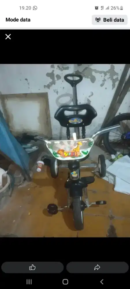 Sepeda anak safari
