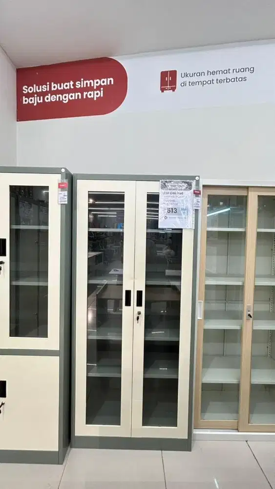 Lemari kabinet metal