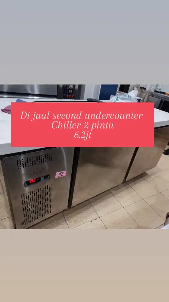 Kulkas chiller undercounter 2 pintu