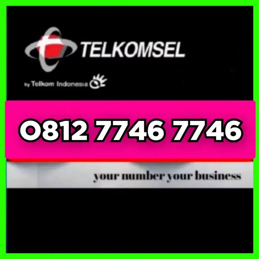 Nomor cantik simpati Telkomsel super