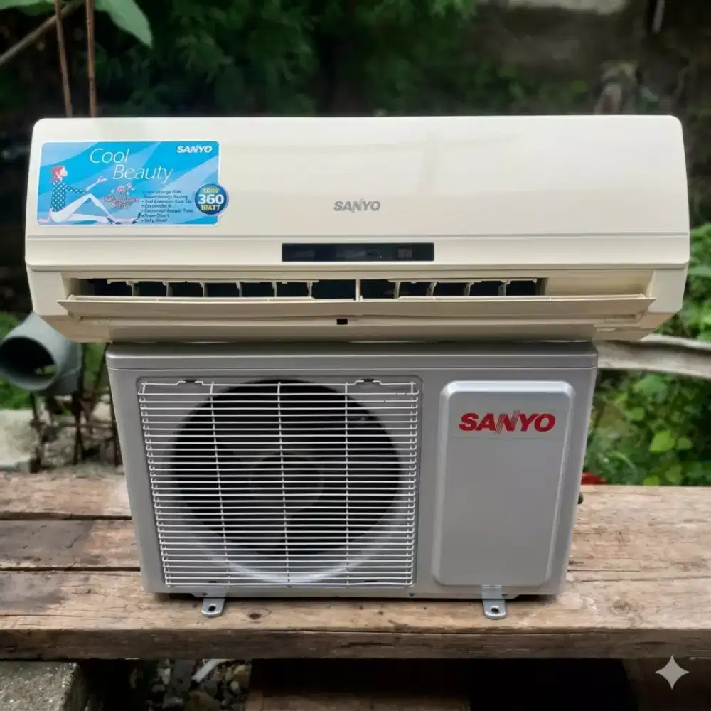 AC Sanyo 0.5 PK Second Mulus Like New (Unit Only)