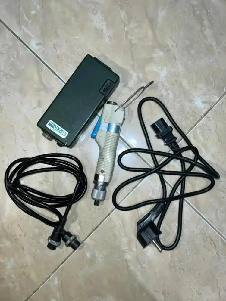 Mesin Obeng Elektrik Pabrik HIOS CL-2000 + Power Supply CLT-30 Ori