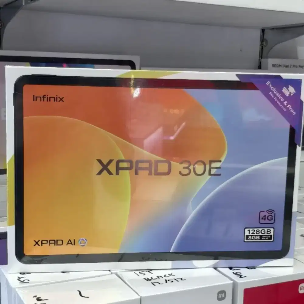 INFINIX XPAD 30E 4/128GB GARANSI RESMI 1 TAHUN