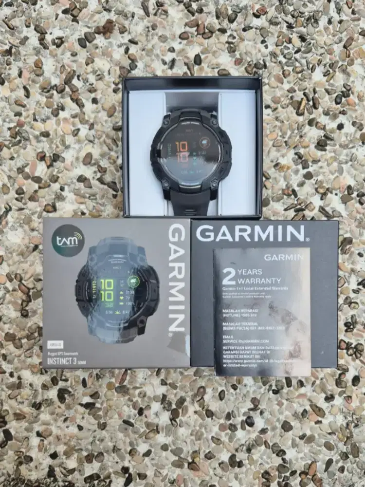 GARMIN Instinct 3 - 50mm, AMOLED, Tactical Edition