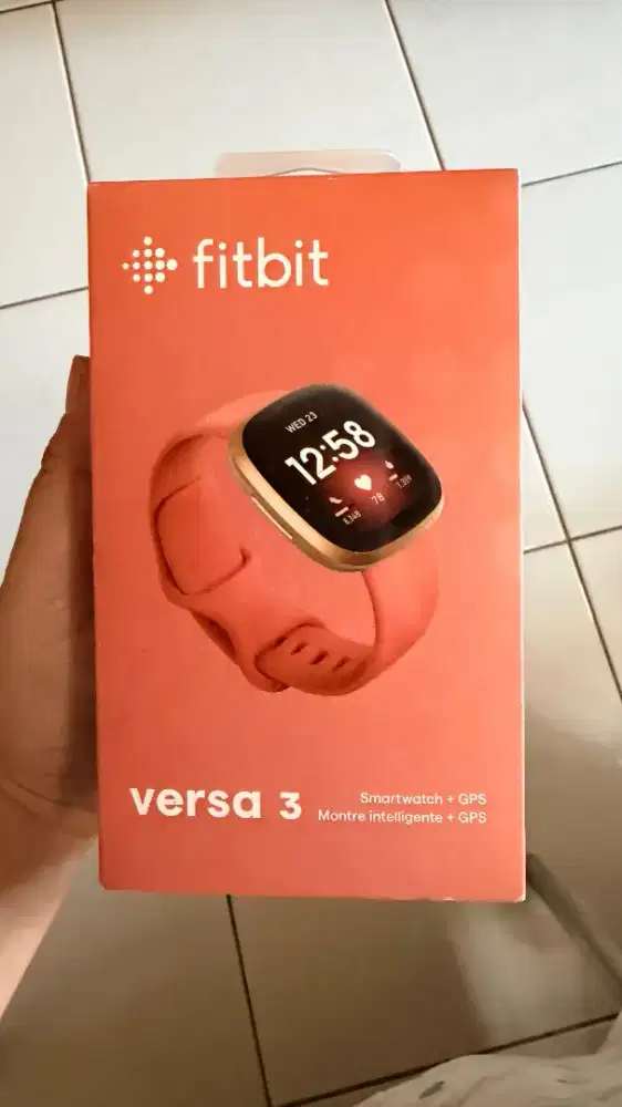 Smartwatch Fitbit Versa 3 Health & Fitness