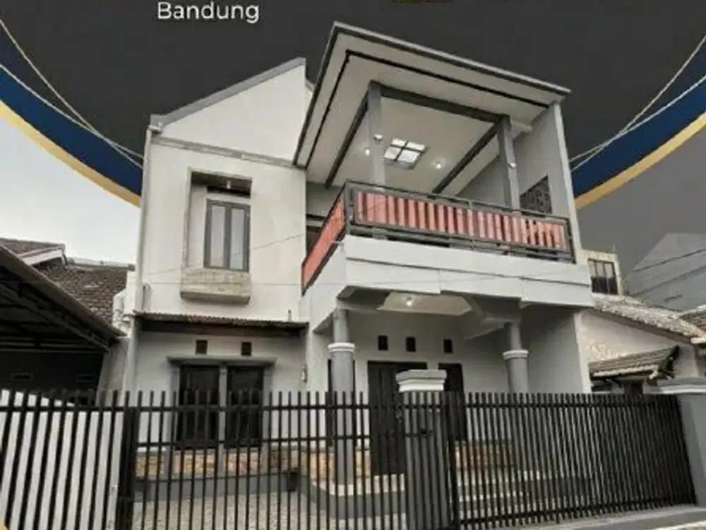 Rumah HOOK Murah di Komplek Sariwangi Bandung Luas Bangunan 129 harga 999 Juta