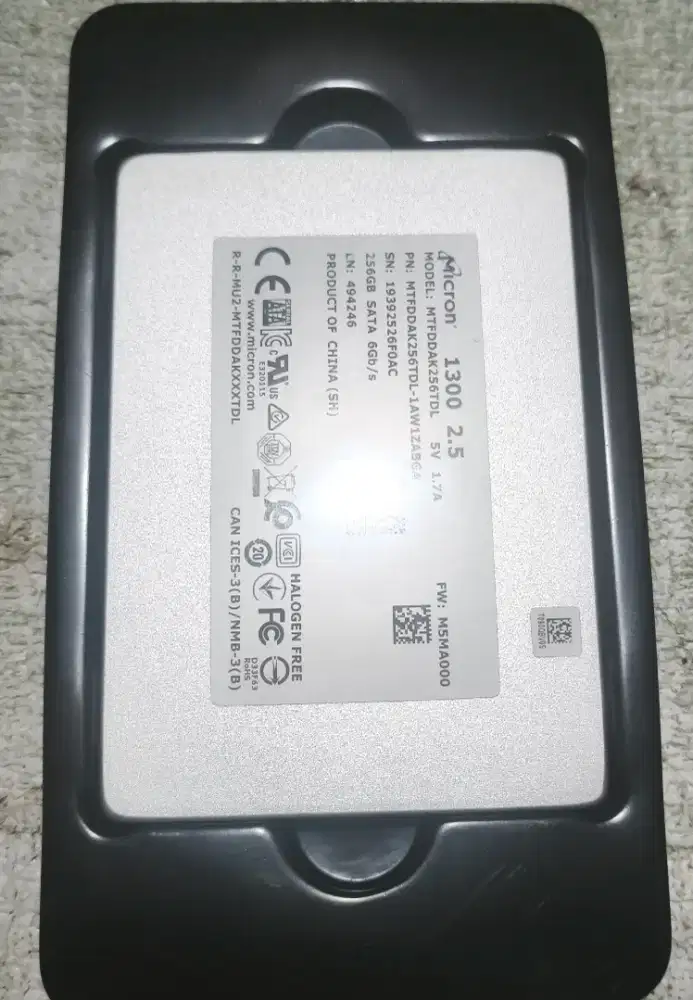 Ssd micro 256gb original