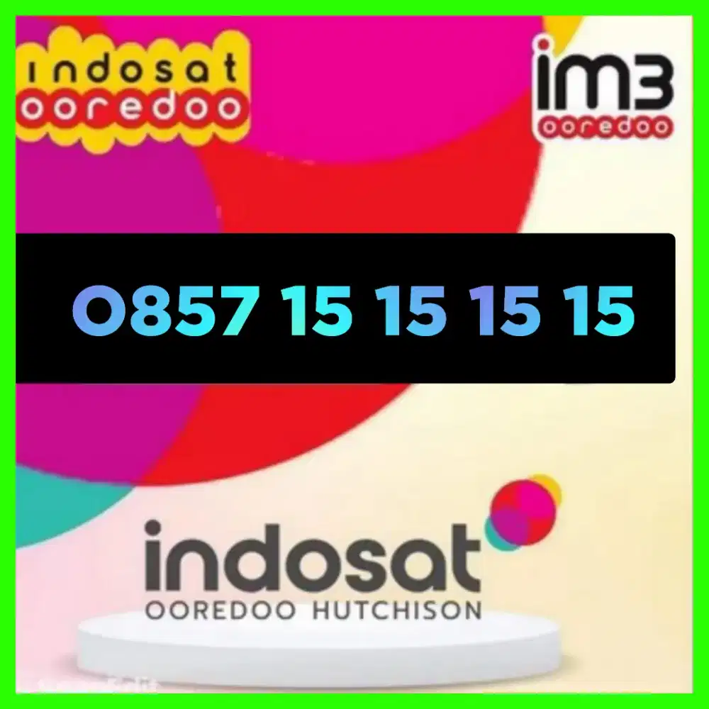 Nomor cantik Indosat Im3 super